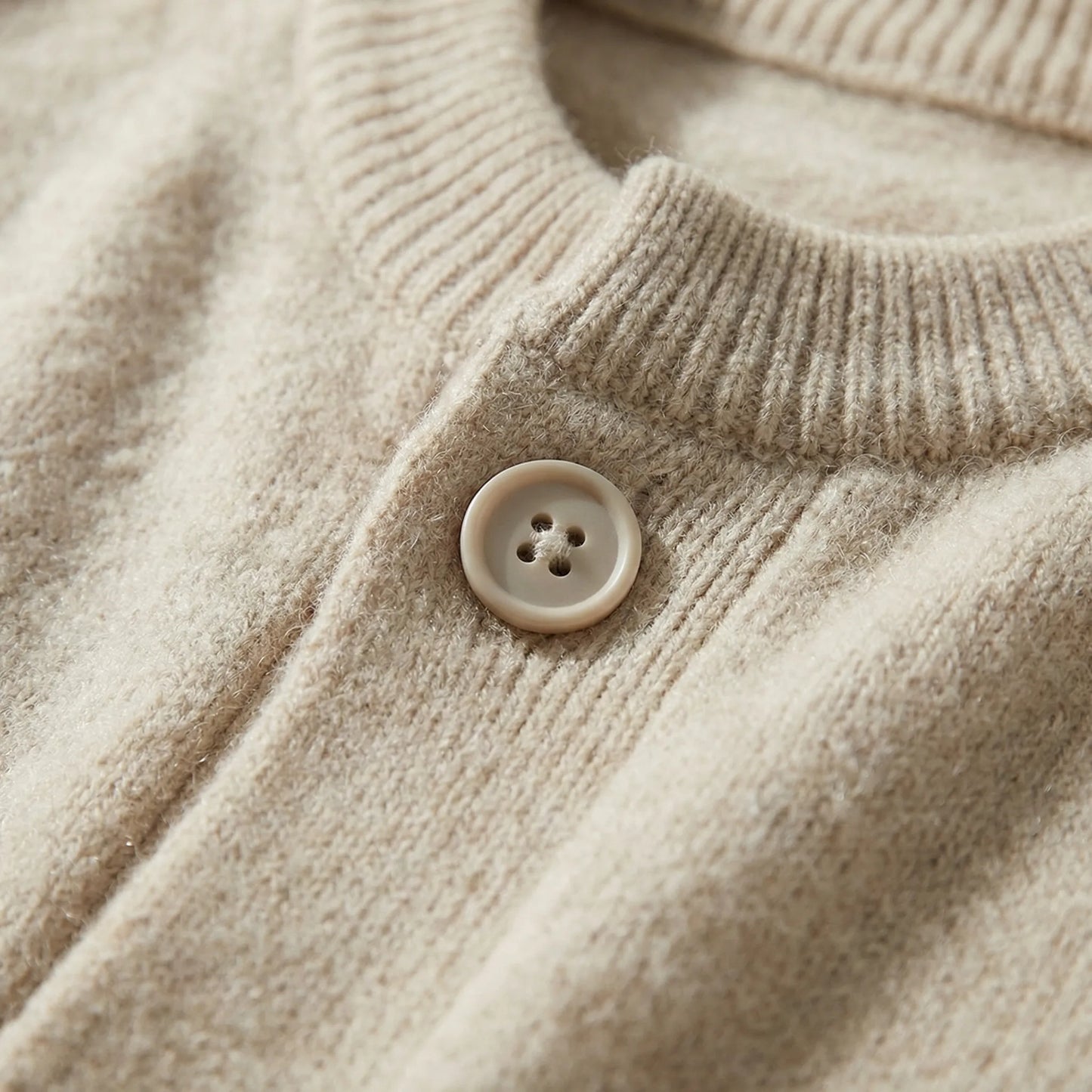 Button-Up Knit Cardigan - Tristan