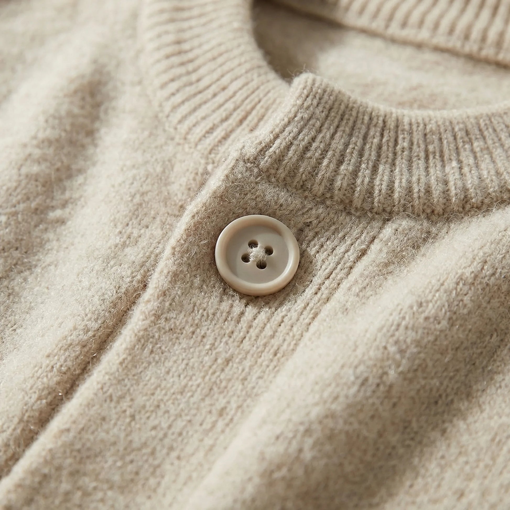 Button-Up Knit Cardigan - Tristan