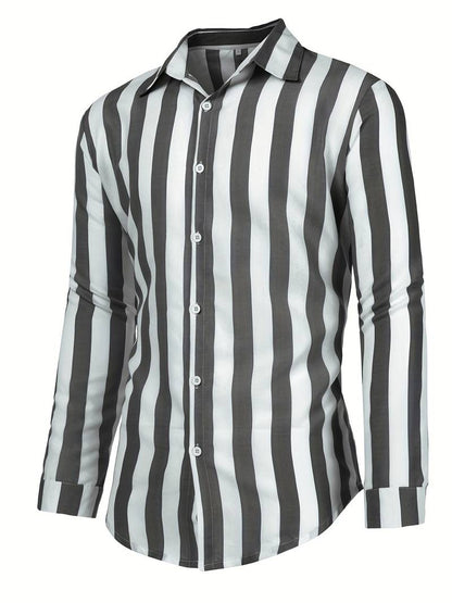Striped Men's Shirt - Arden