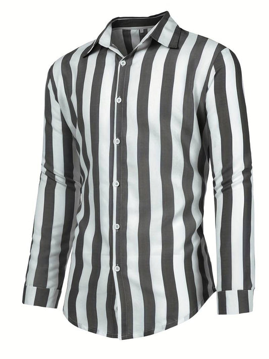 Striped Men's Shirt - Arden