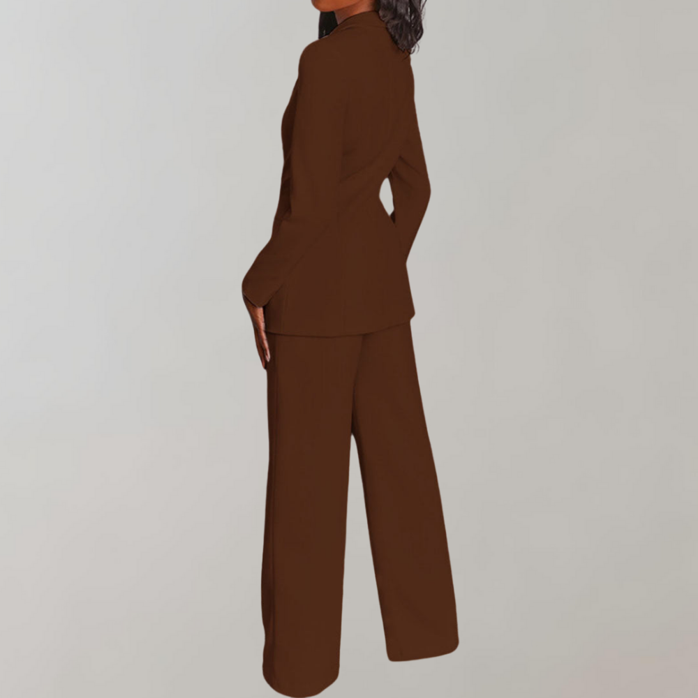 Stylish Blazer and Trouser Set - Elena