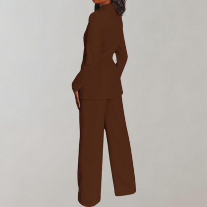 Stylish Blazer and Trouser Set - Elena