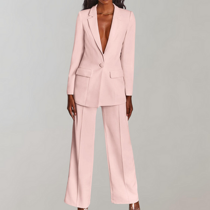 Stylish Blazer and Trouser Set - Elena
