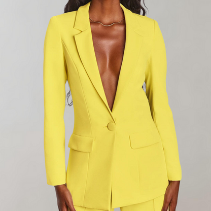 Stylish Blazer and Trouser Set - Elena