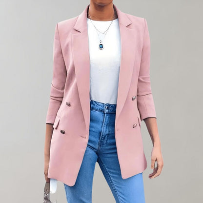 Stylish Long Ladies Jacket - Clara