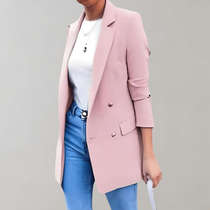 Stylish Long Ladies Jacket - Clara