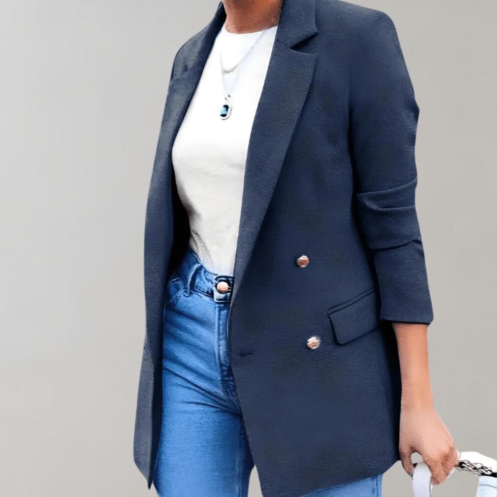 Stylish Long Ladies Jacket - Clara