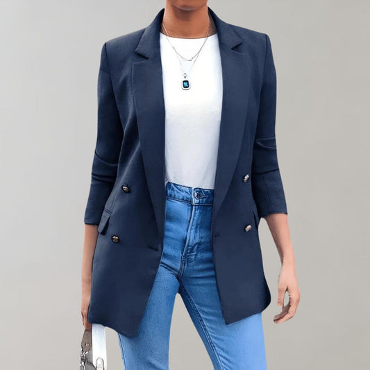 Stylish Long Ladies Jacket - Clara