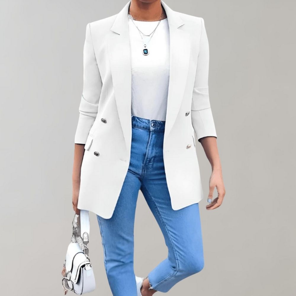 Stylish Long Ladies Jacket - Clara