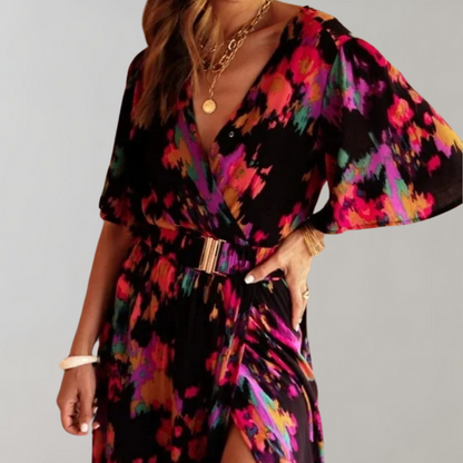 Autumn maxi dress – Alina