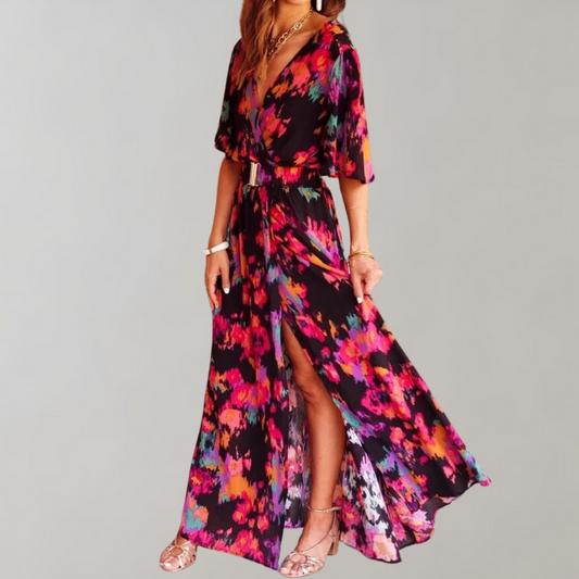 Autumn maxi dress – Alina