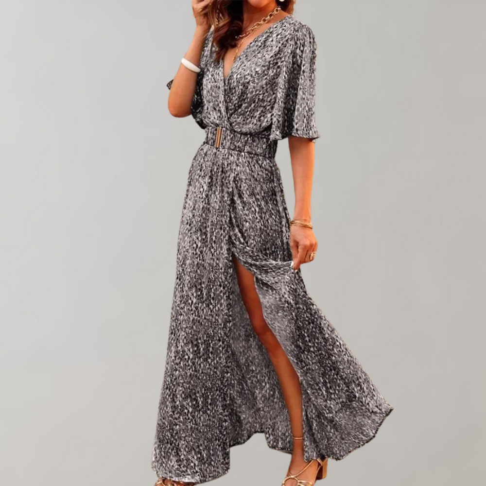 Autumn maxi dress – Alina