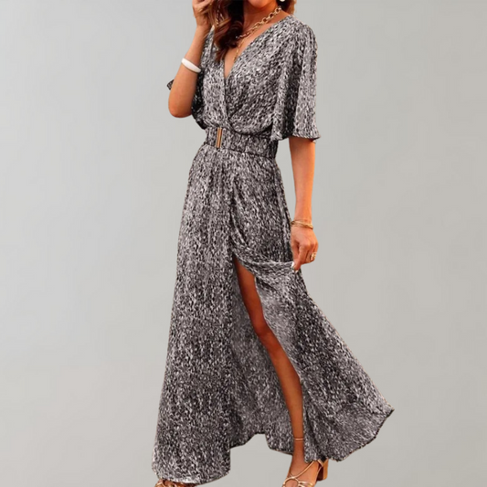 Autumn maxi dress – Alina