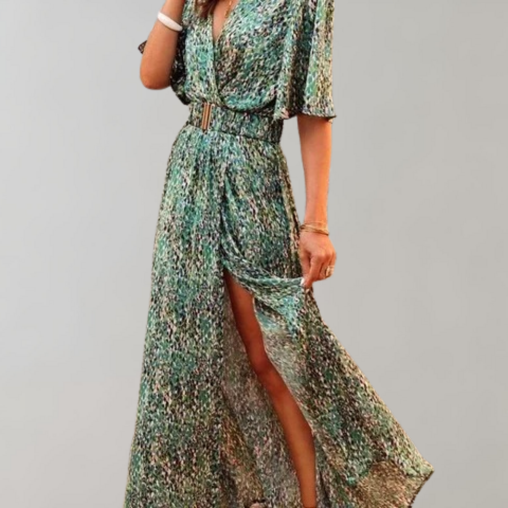 Autumn maxi dress – Alina