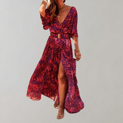 Autumn maxi dress – Alina