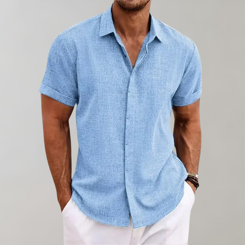 Trendy men's summer shirt - Victor