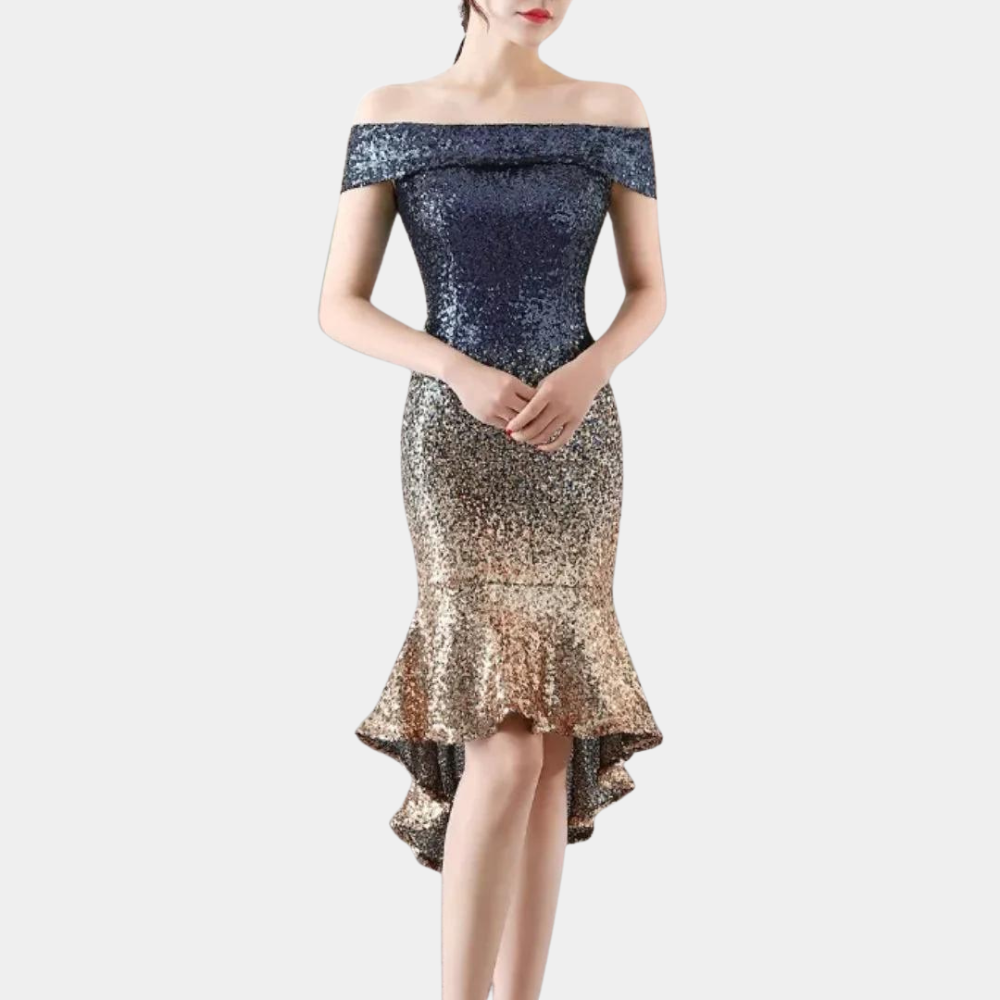 Summer dress with sequins – Celeste