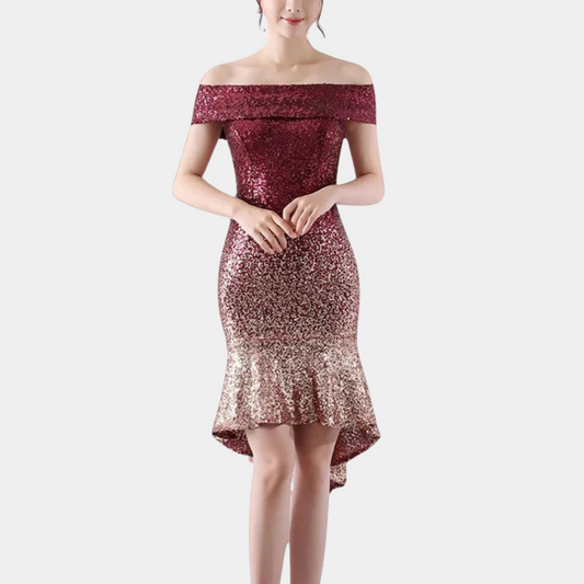 Summer dress with sequins – Celeste