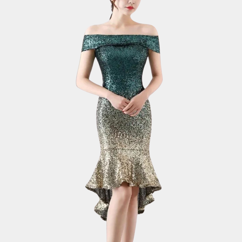 Summer dress with sequins – Celeste