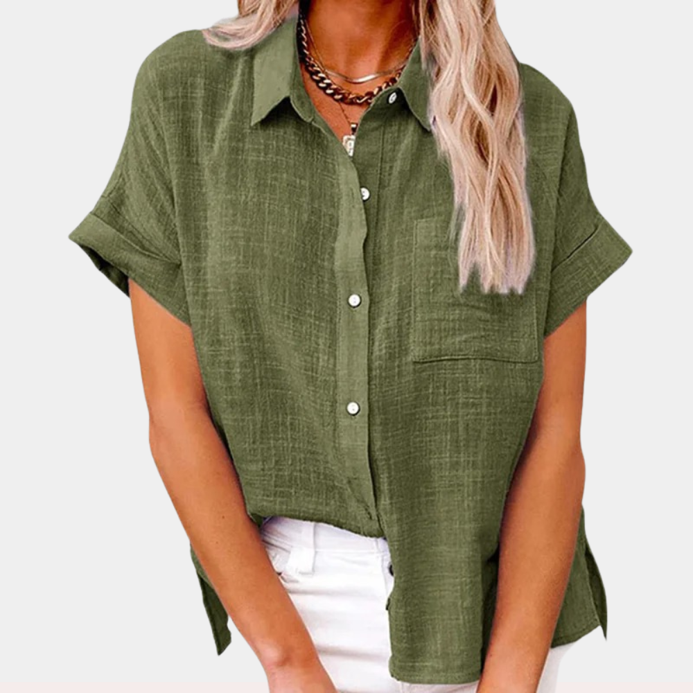 Casual women's summer blouse – Noémie