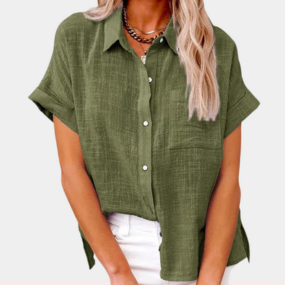 Casual women's summer blouse – Noémie