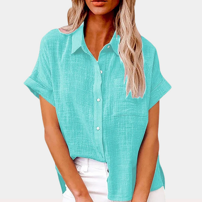 Casual women's summer blouse – Noémie