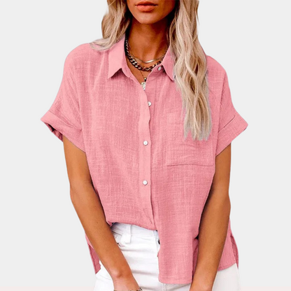 Casual women's summer blouse – Noémie