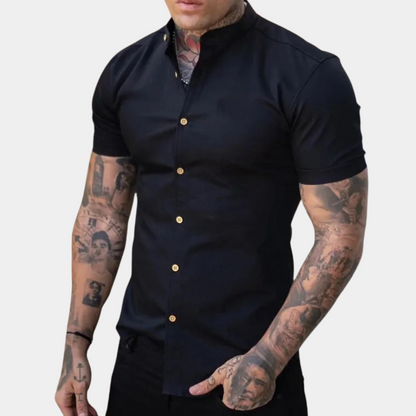 Modern men's short-sleeved shirt – Dante