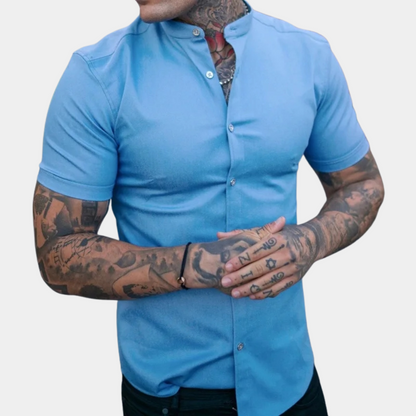 Modern men's short-sleeved shirt – Dante
