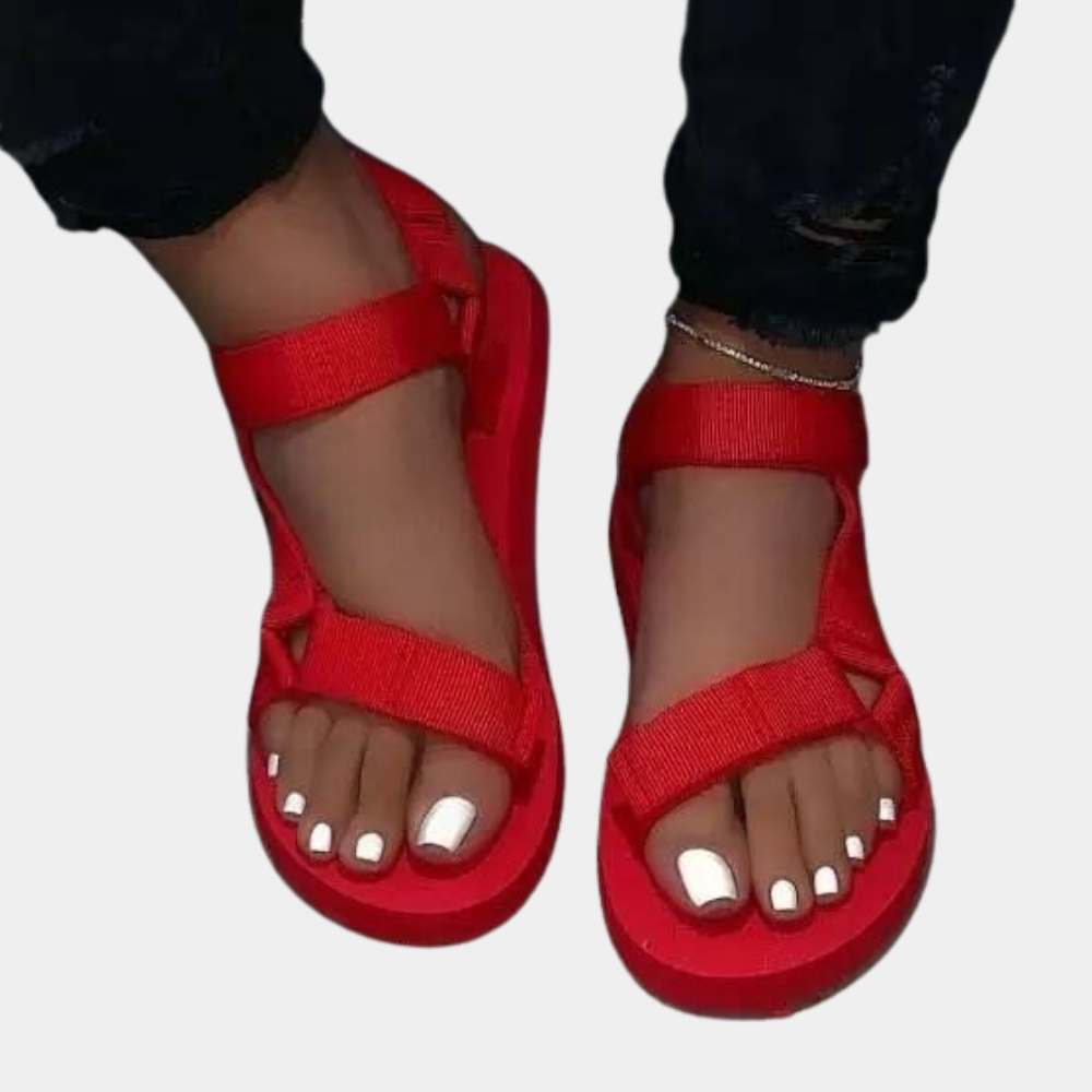 Colour-block women's sandals with comfort insole – Chloé
