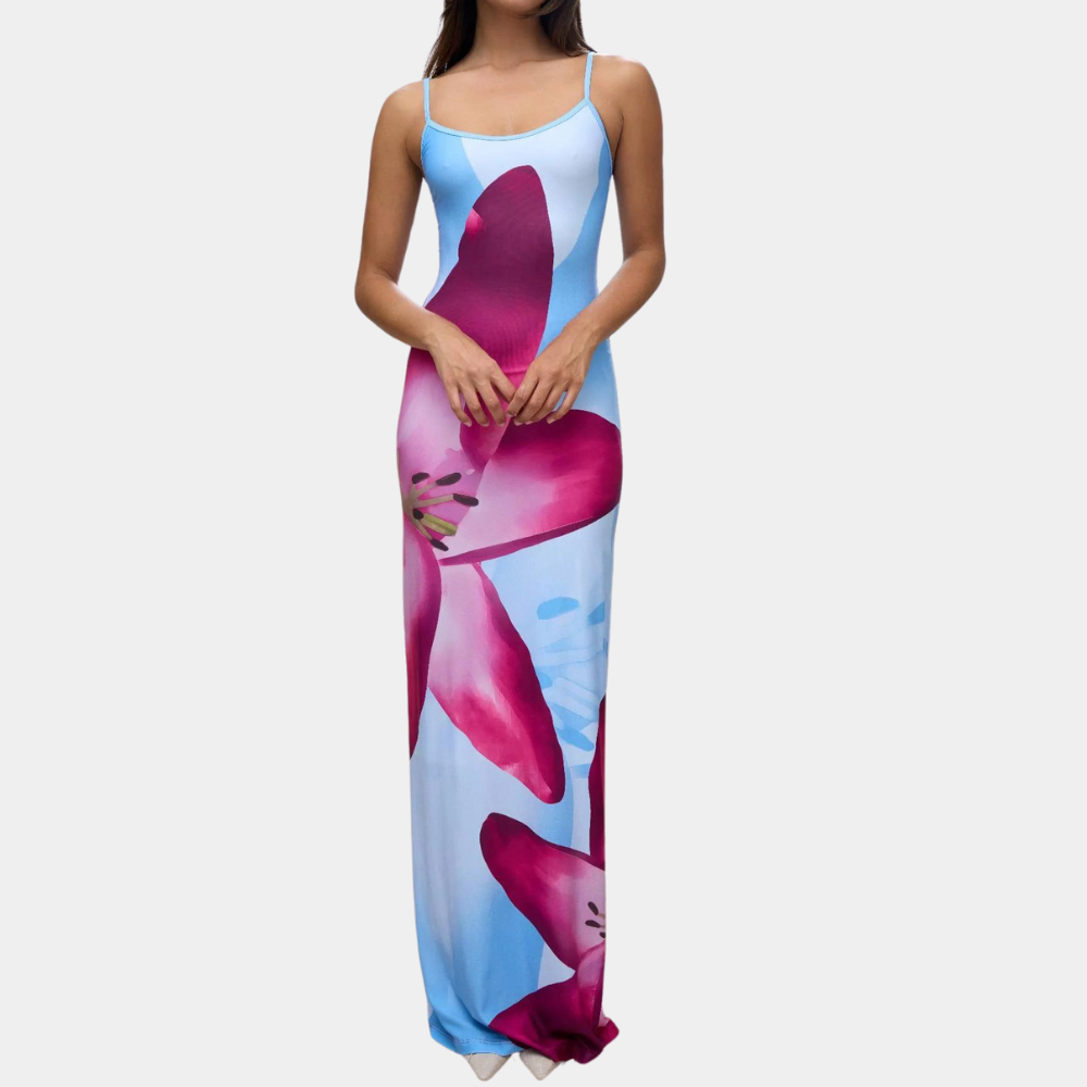 Casual summer dress with a figure‑flattering fit – Lucine