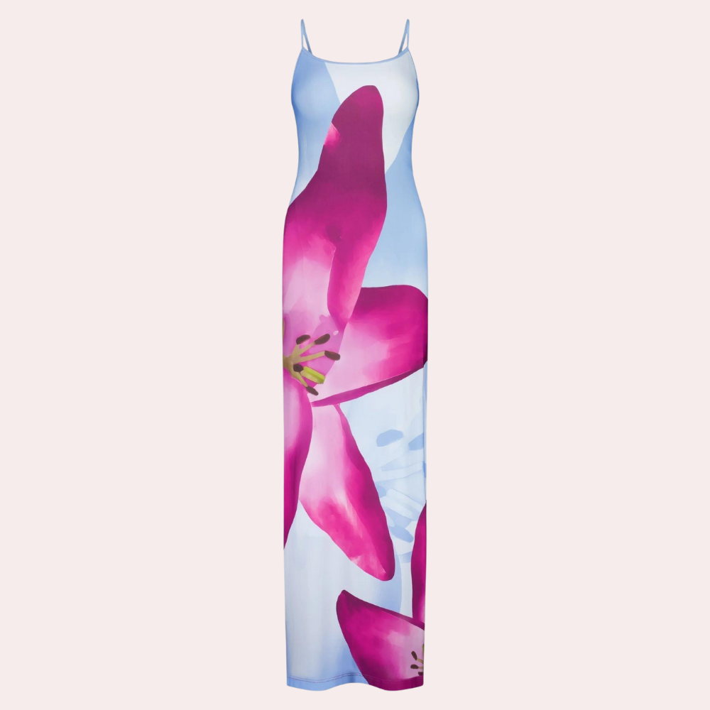 Casual summer dress with a figure‑flattering fit – Lucine