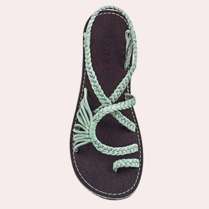 Colourful women's beach sandals – Rivka