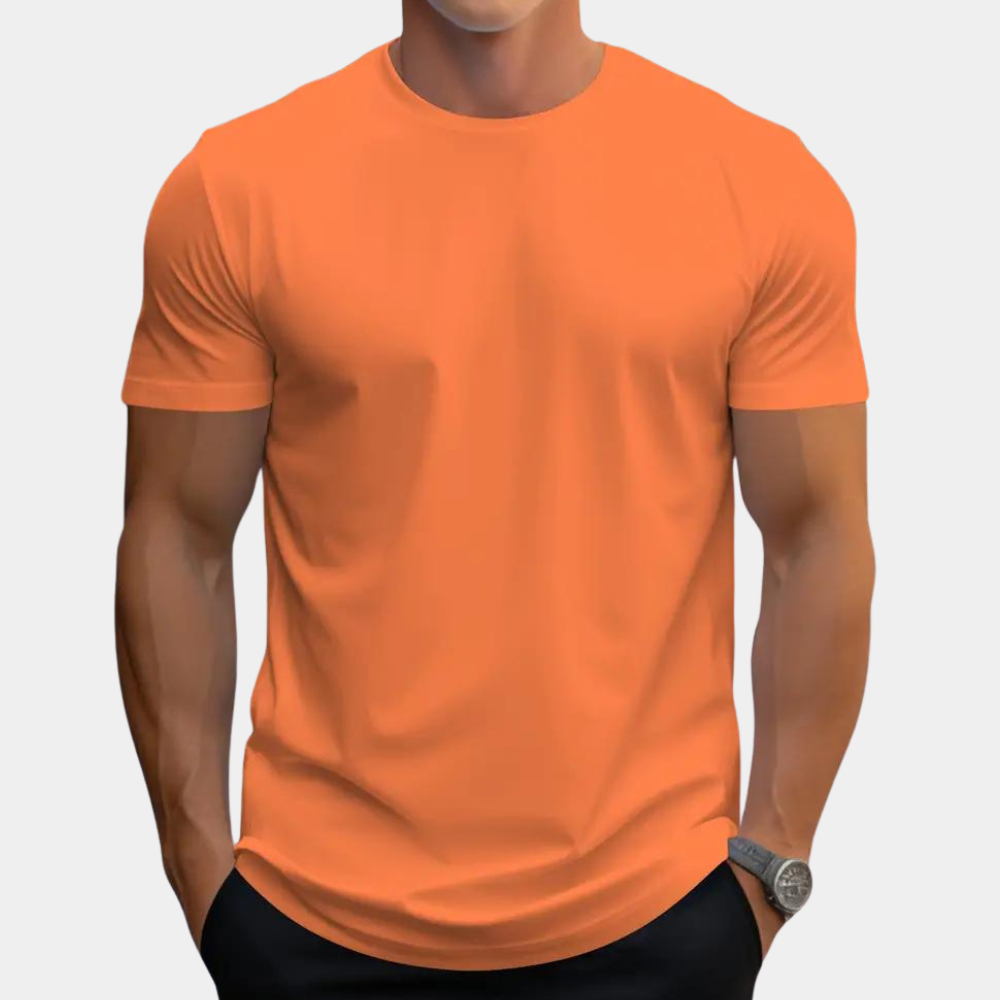 Oranje men's crew-neck T-shirt – Jaron