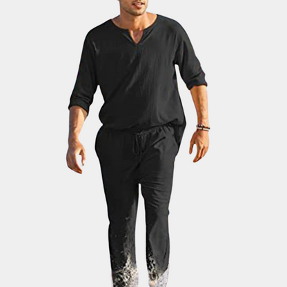 Lightweight men's two-piece set – Bastien