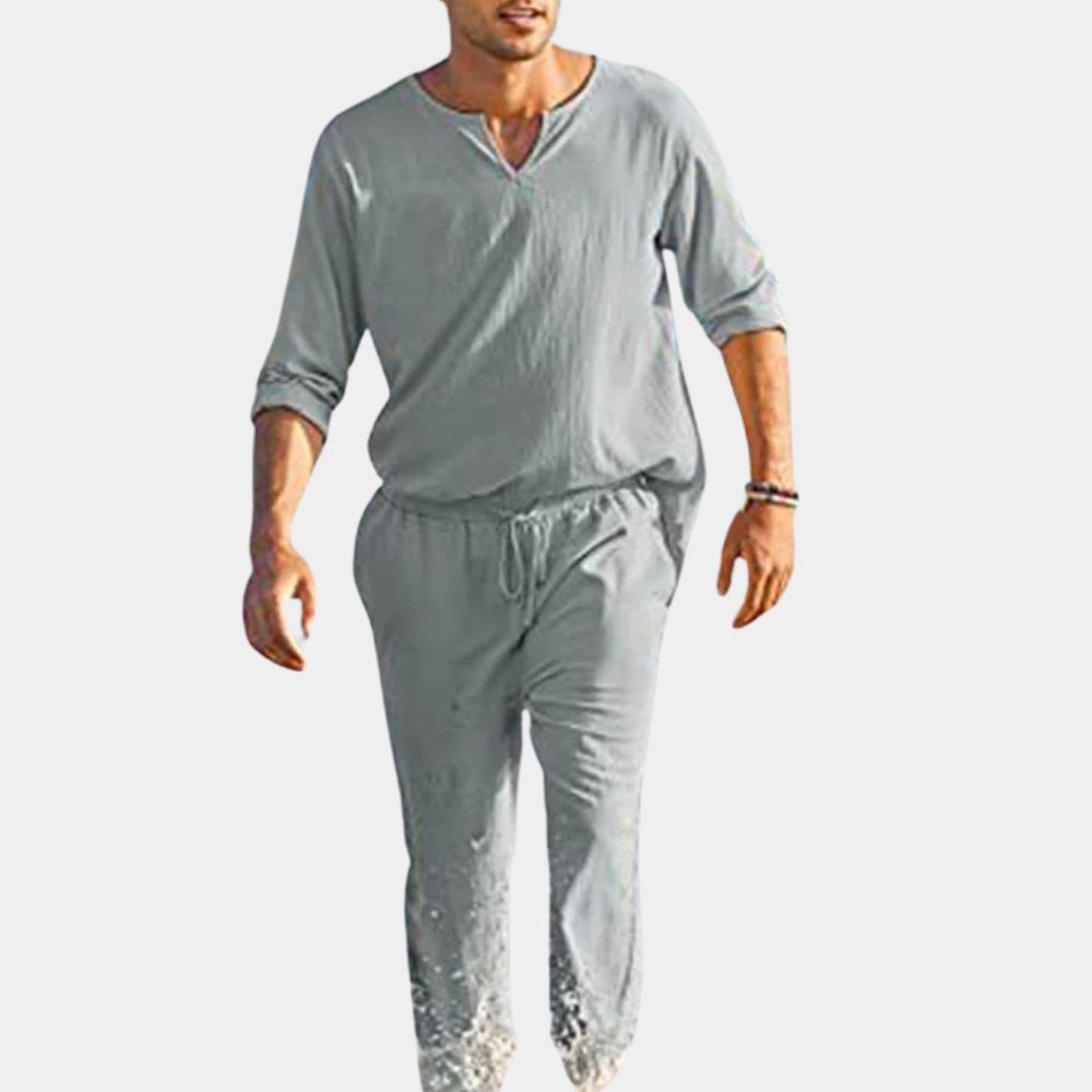 Lightweight men's two-piece set – Bastien