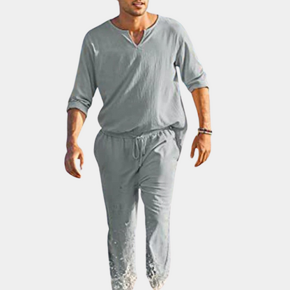 Lightweight men's two-piece set – Bastien