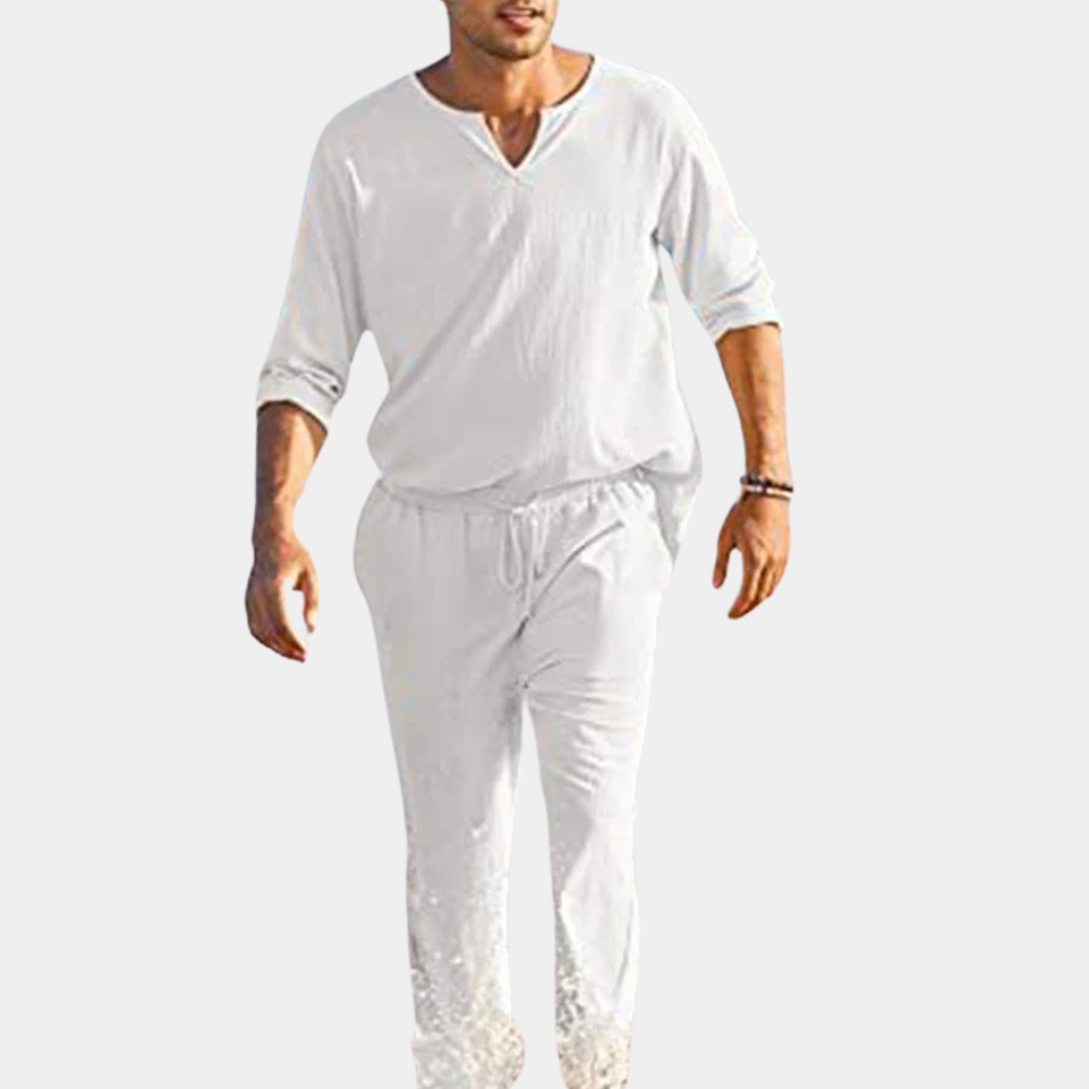 Lightweight men's two-piece set – Bastien