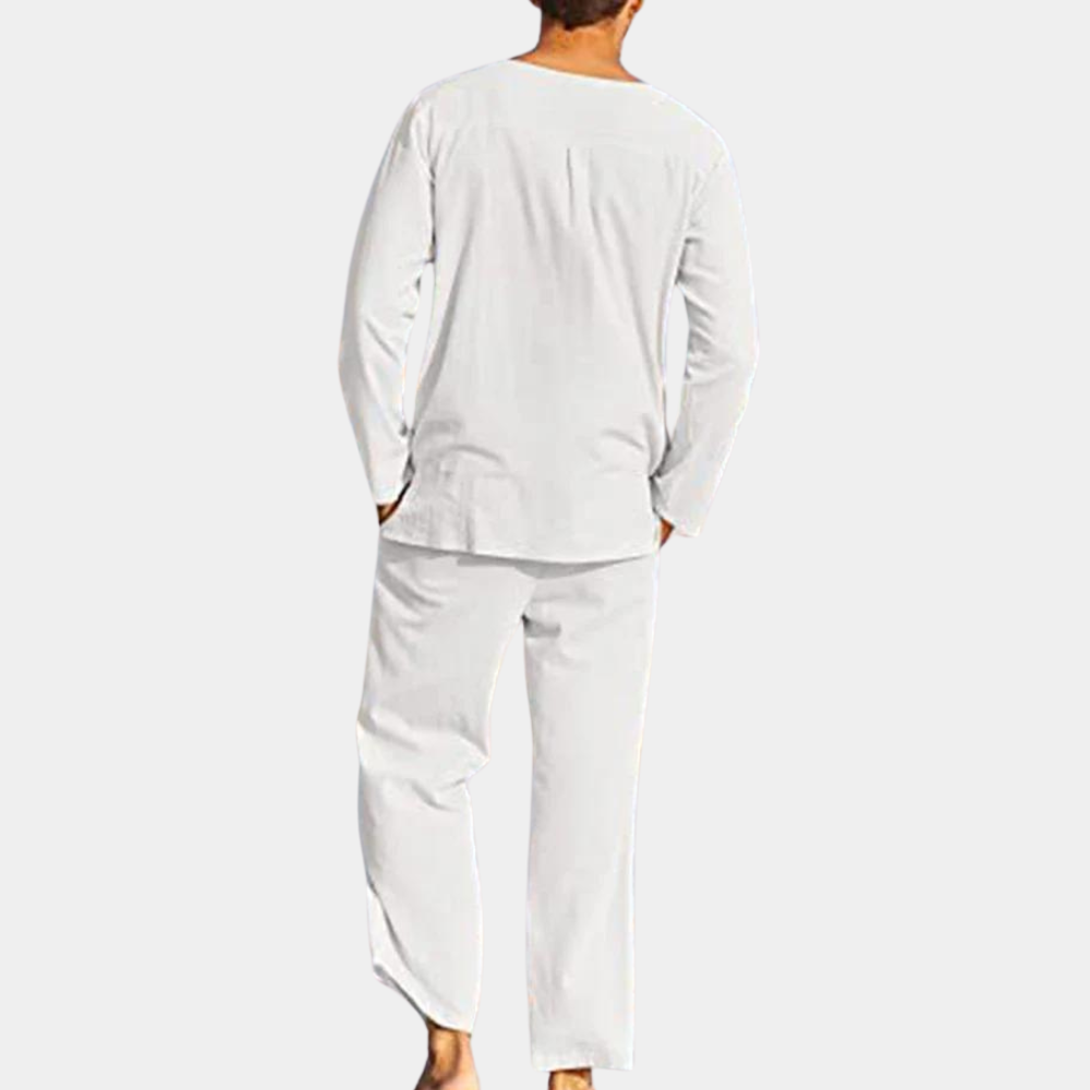 Lightweight men's two-piece set – Bastien
