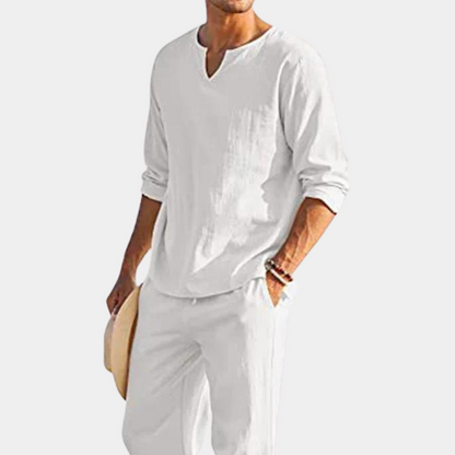 Lightweight men's two-piece set – Bastien
