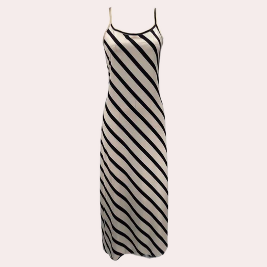 Sleeveless Striped Summer Dress – Marise