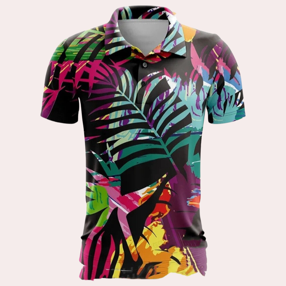 Summery men's polo shirt with a comfortable fit – Sven