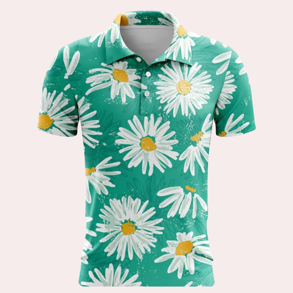 Summery men's polo shirt with a comfortable fit – Sven