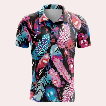 Summery men's polo shirt with a comfortable fit – Sven