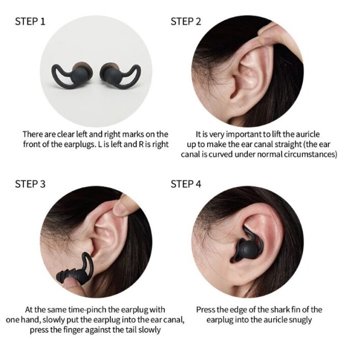 Soft Earplugs for Deep Sleep & Sound Reduction - Noctura