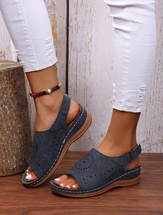 Comfortable women's orthopedic summer shoes with 3-arch support – Mira