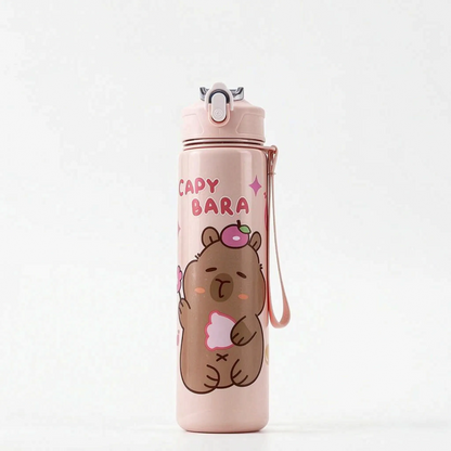 Capybara Printed Children's Water Bottle - Capyflow