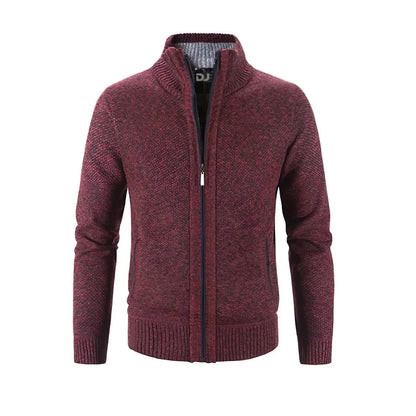 Men's Zip-Up Cardigan | Warm & Comfortable Regular Fit 5