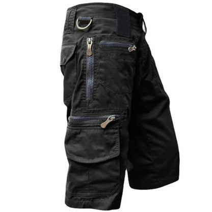Quick-drying outdoor cargo shorts for men – TrailFlex