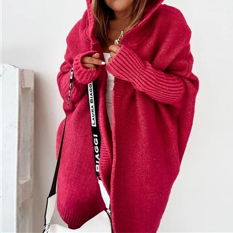 Autumn Women's Hooded Cardigan – Noelia